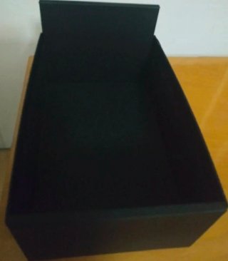 Caja Almacenamiento Negra para Blu-ray/CD