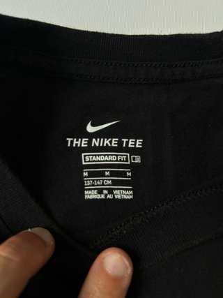 Camiseta Nike Niño Negra