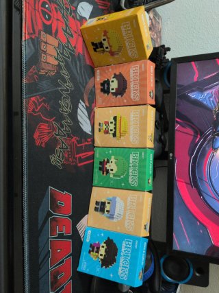 Figuras de construcción tipo Lego Anime