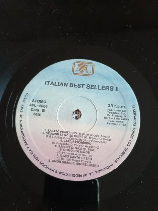 Vinilo LP 12 Italian Best Sellers 2