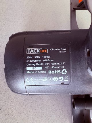 Sierra Circular Tacklife PES01A 1500W