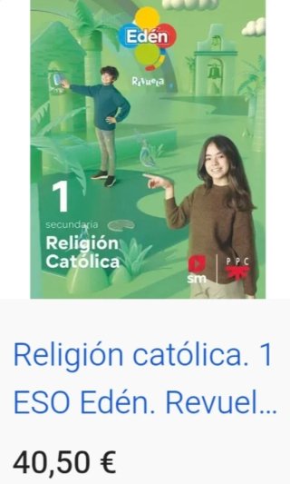 Religión Católica 1 Secundaria
