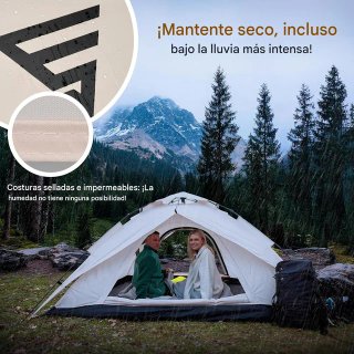 Tienda de campaña 2-4 personas