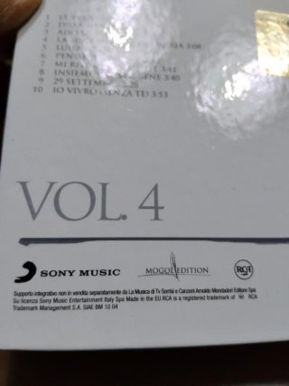 CD Lucio Battisti Vol. 4
