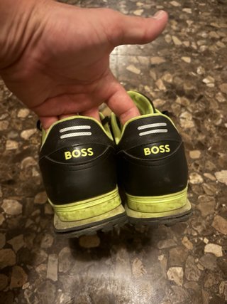 Zapatillas Hugo Boss Negras y Verdes
