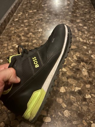 Zapatillas Hugo Boss Negras y Verdes