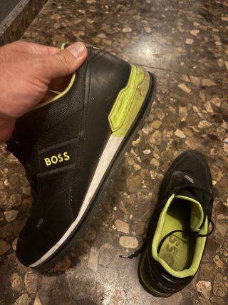 Zapatillas Hugo Boss Negras y Verdes