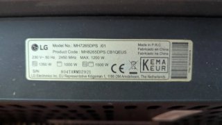 Microondas LG Inverter con Grill
