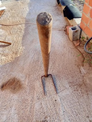 Horca de estiércol de campo