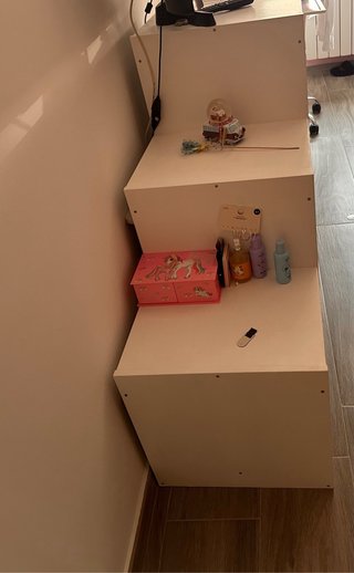 Combinación de almacenaje con cajas infantil
