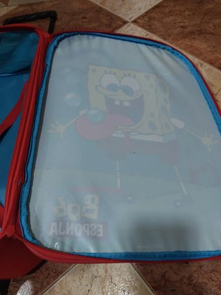 Maleta Infantil Bob Esponja Ruedas
