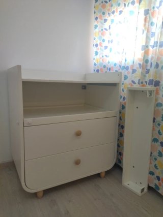 Cambiador Ikea Blanco MYLLRA