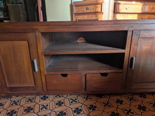 Conjunto Muebles Salón Madera