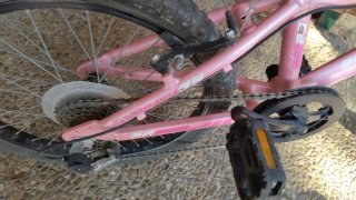 Bicicleta infantil rosa B-PRO