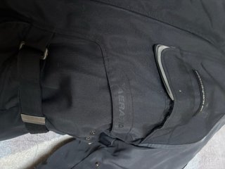 Chaqueta Moto Cordura Hombre Negra