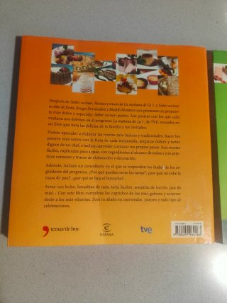 2 libros de cocina