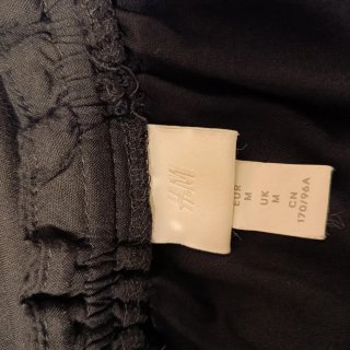 Abito estivo H&M nero taglia M