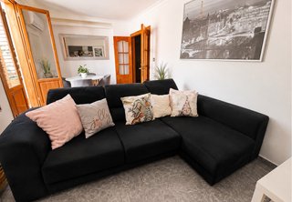 Sofá modular negro