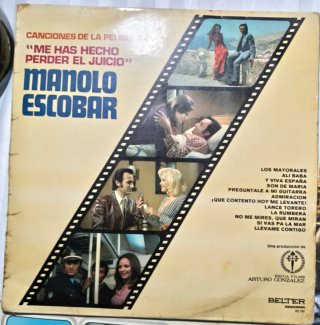 MANOLO ESCOBAR - Varios LP