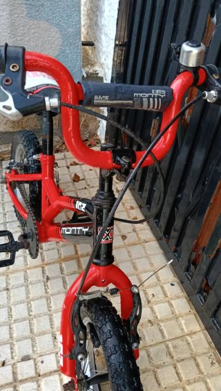 Bicicleta Monty 102 Roja