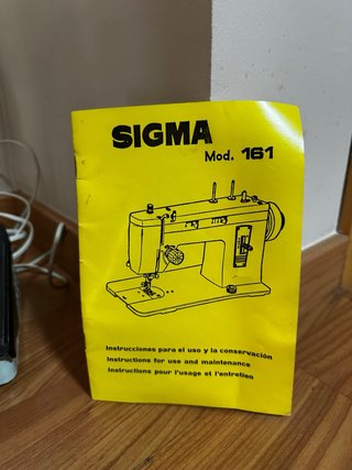 Máquina de coser Sigma Mod. 161