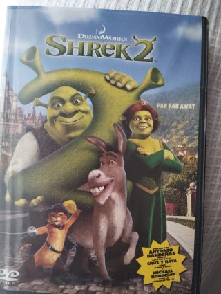 DVD Shrek 1 y 2 (Español)