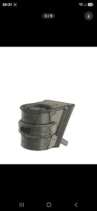 2x Portavasos enfriador latas Fiat Ducato