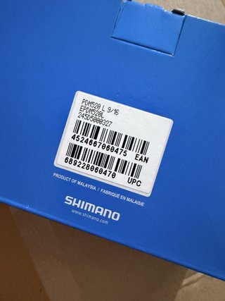 Pedales Shimano PD-M520 SPD