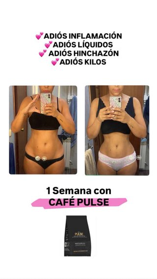 Café Pulse para adiós hinchazón