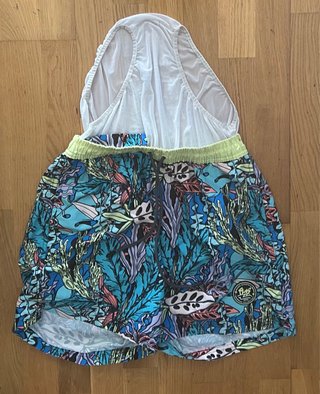 Bañador estampado tropical