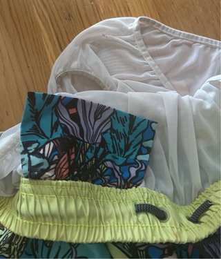 Bañador estampado tropical