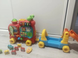 Tren Juguete Andador Bloques Construcción