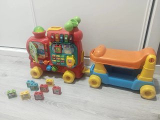 Tren Juguete Andador Bloques Construcción