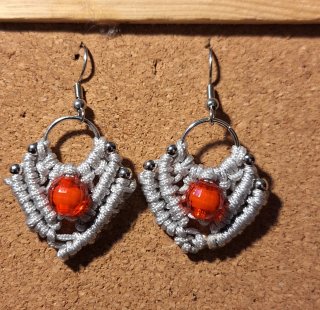 Pendientes micromacramé