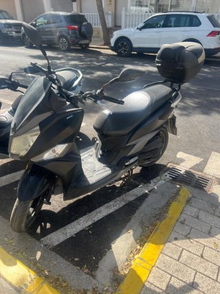 SYM Jet 14 50cc Scooter Negro/Gris