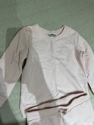 Conjunto bebé chándal rosa