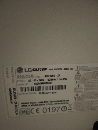 TV LG 43" SMART TV FHD PERFECTO ESTADO