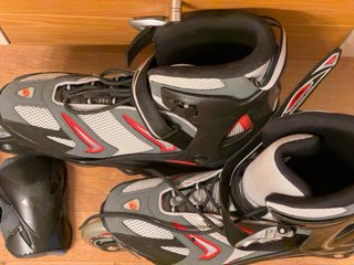 Patines Rollerblade Talla 44,5 + Protecciones