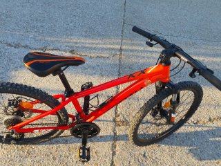 Bicicleta Monty KX7D Talla 12 Roja-21 velocidades
