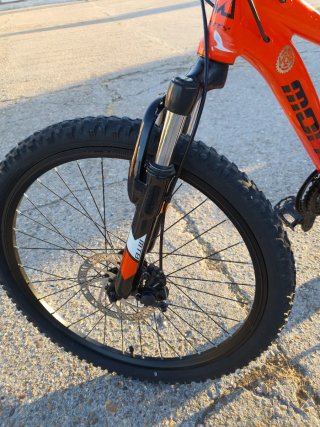 Bicicleta Monty KX7D Talla 12 Roja-21 velocidades