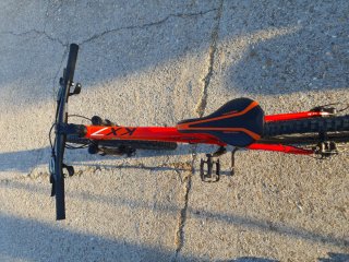 Bicicleta Monty KX7D Talla 12 Roja-21 velocidades