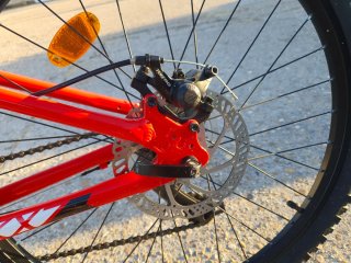 Bicicleta Monty KX7D Talla 12 Roja-21 velocidades