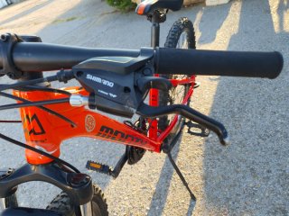Bicicleta Monty KX7D Talla 12 Roja-21 velocidades