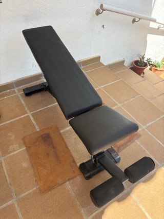 Banco de pesas profesional Decathlon