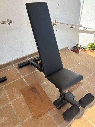 Banco de pesas profesional Decathlon
