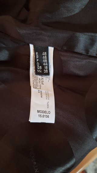 Conjunto traje-pantalón Punto Roma (Marrón oscuro)