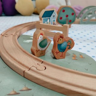 Tren de madera Little Dutch