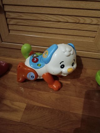 Tren Fisher-Price con figuras