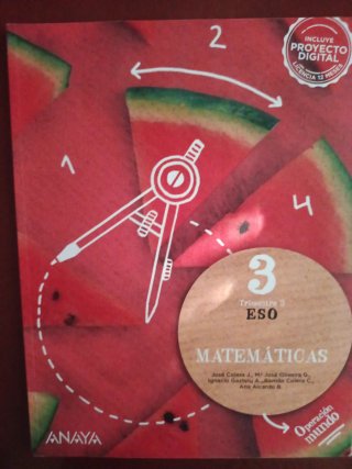 Matemáticas 3 ESO