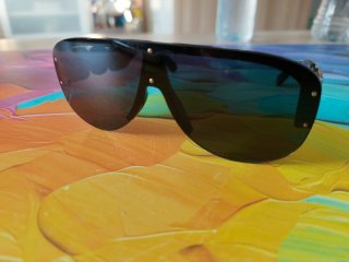 Gafas de Sol Versace ORIGINALES Negras y Doradas